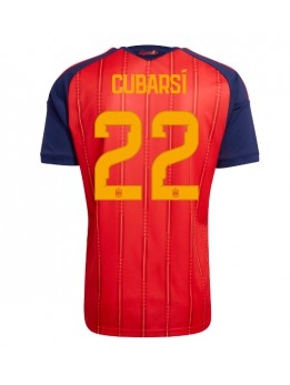 Spanien Pau Cubarsi #22 Replika Hemmakläder VM 2026 Kortärmad